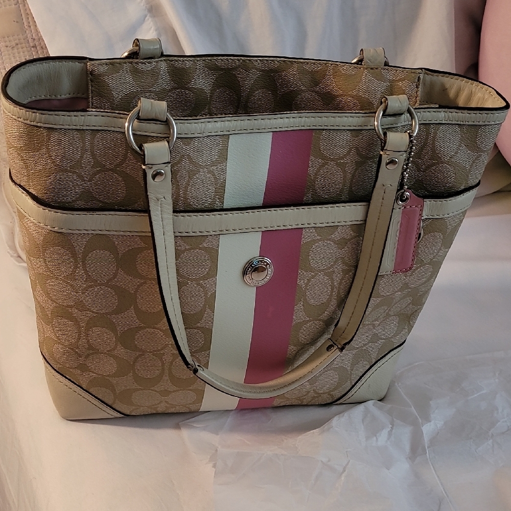 Coach Chelsea Heritage Signature Tote
